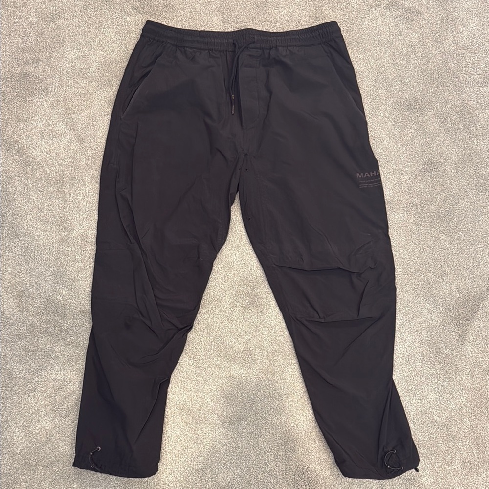 Men's Maharishi Black Nylon Sno Pants Size Large